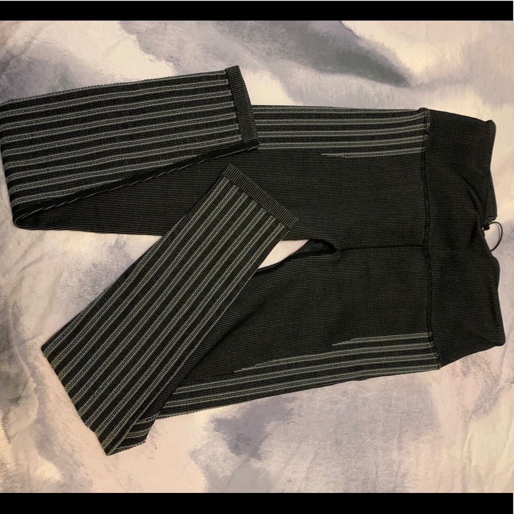 Fabletics seamless leggings with cross back detail